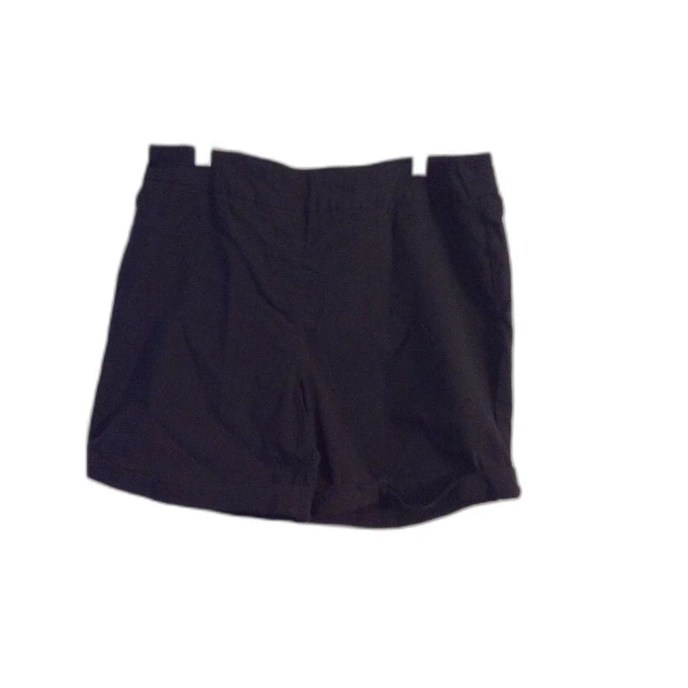 Soft Surroundings Black Stretch Shorts Size Large L Womens